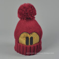 Womens Winter Warm Knitted Outdoor Squins Attached Hat Beanie (HW155)